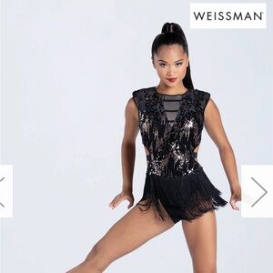 Weissman Elite  adult small Belong style  small gold black fringe